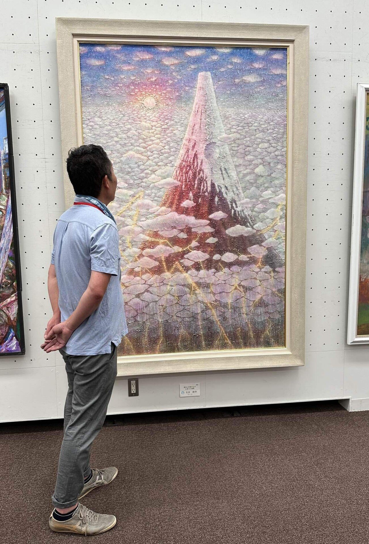 湖畔の家 吉岡真夫 真筆作品 AFAF2025で福岡に行ってきました。｜弓手研平（洋画家）