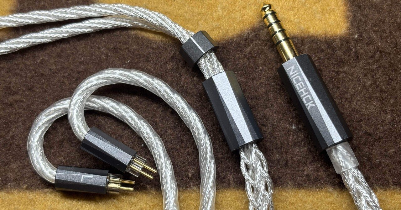 NICEHCKの6n純銀ケーブルEpicSeekerを繋げてみよう④～TRI i3