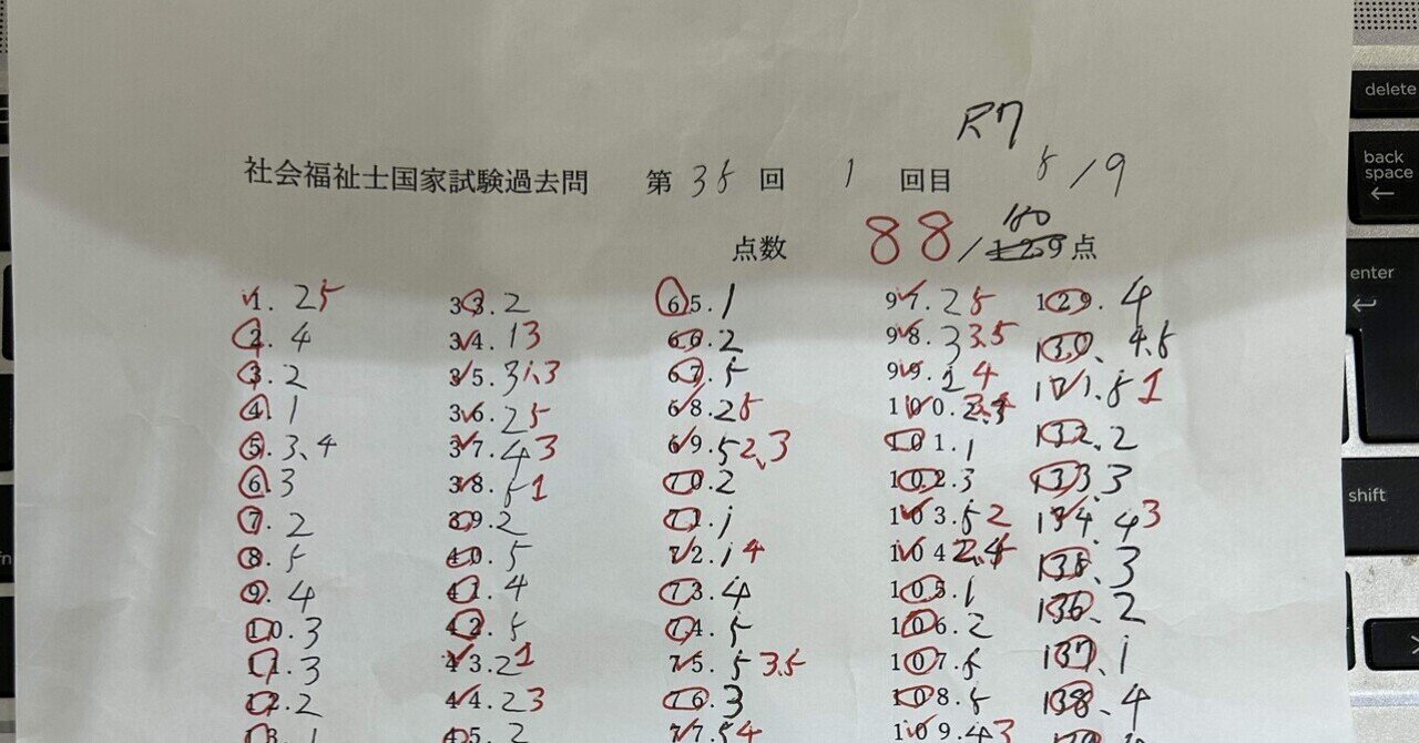 社会福祉士国家試験過去問｜増田和希