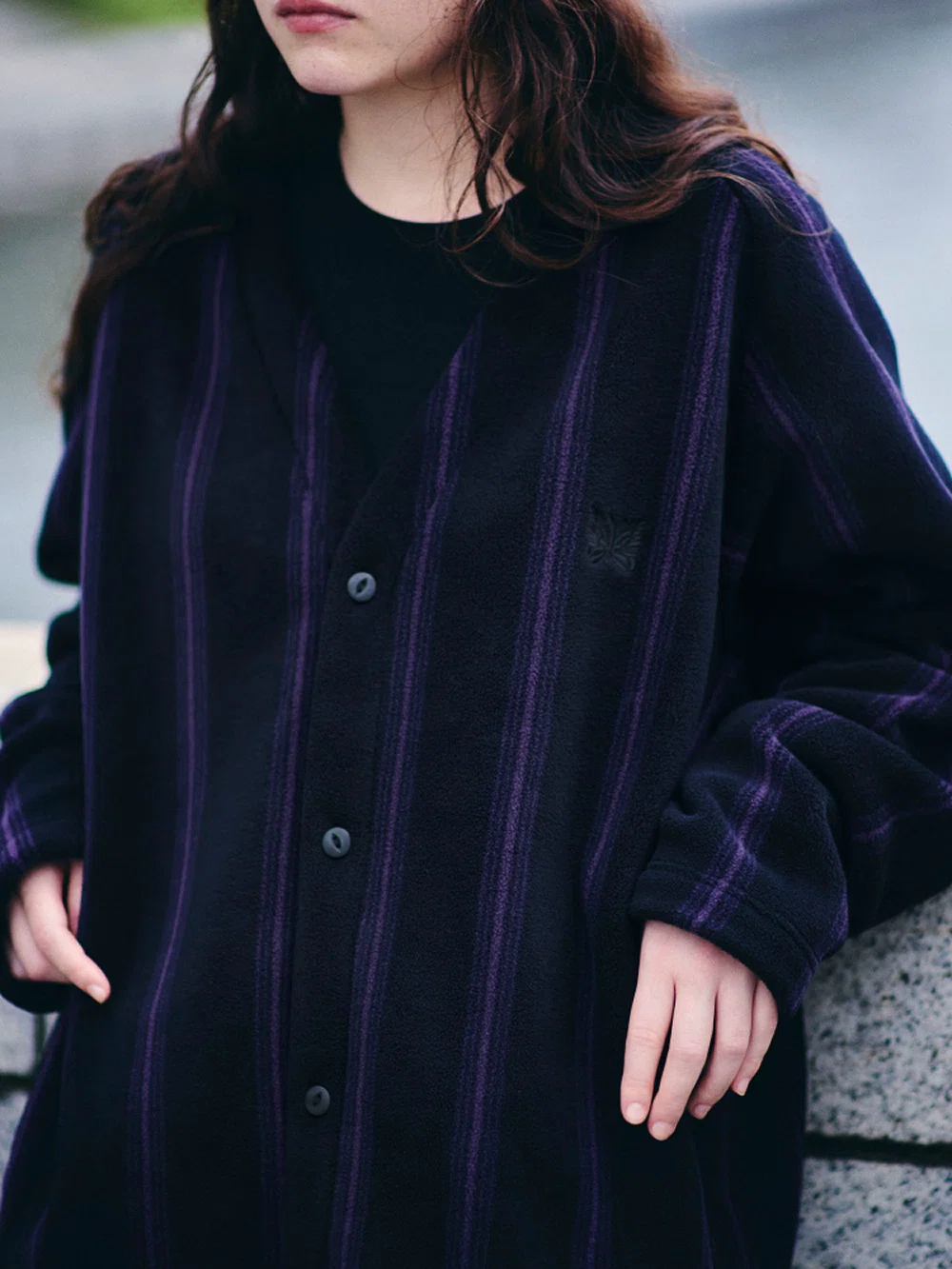 な*引様 UNIQLO needles 上下セット ストライプカーディガン まと な*引様 UNIQLO needles 上下セット ストライプカーディガン まと