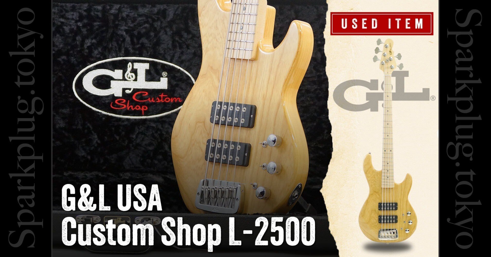 特選中古品！G&Lカスタムショップによる特別な「L-2500」が中古で入荷