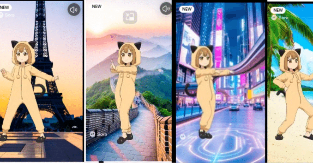 soraページ Xで見た動画が凄くてSoraをやりたいと思ったら、ChatGPTとは違う