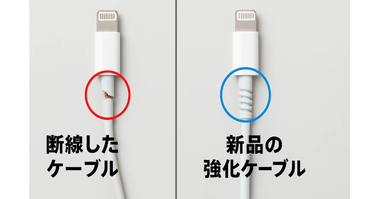 スマホ充電ケーブルの根元折れを防ぐ方法｜断線を長期間防ぐ完全ガイド