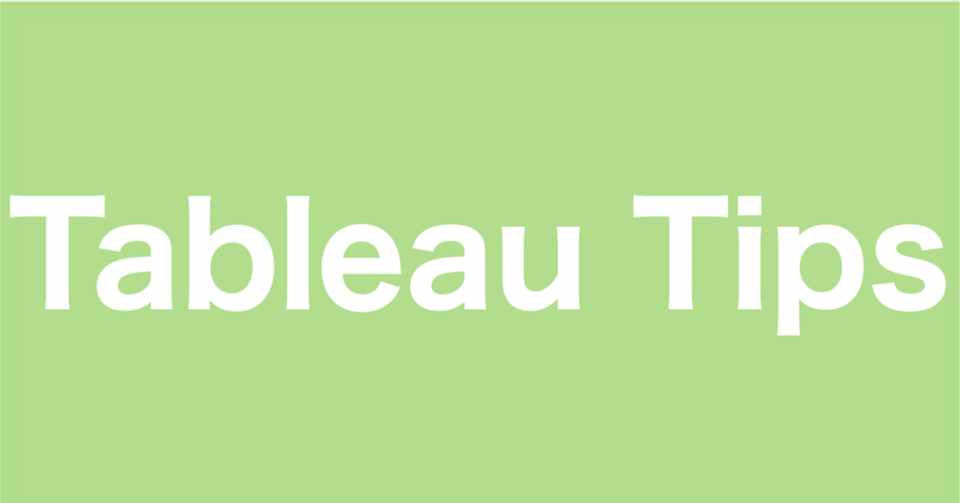 Tableau Tips Nullの表示 Nullを含んだフィルタの表示 Tabjo Official Note