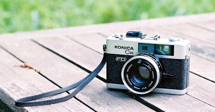 KONICA 型式：C35 FD 38mm F1.8 フィルムカメラ Konica C35 FD Film Cameras for sale | eBay