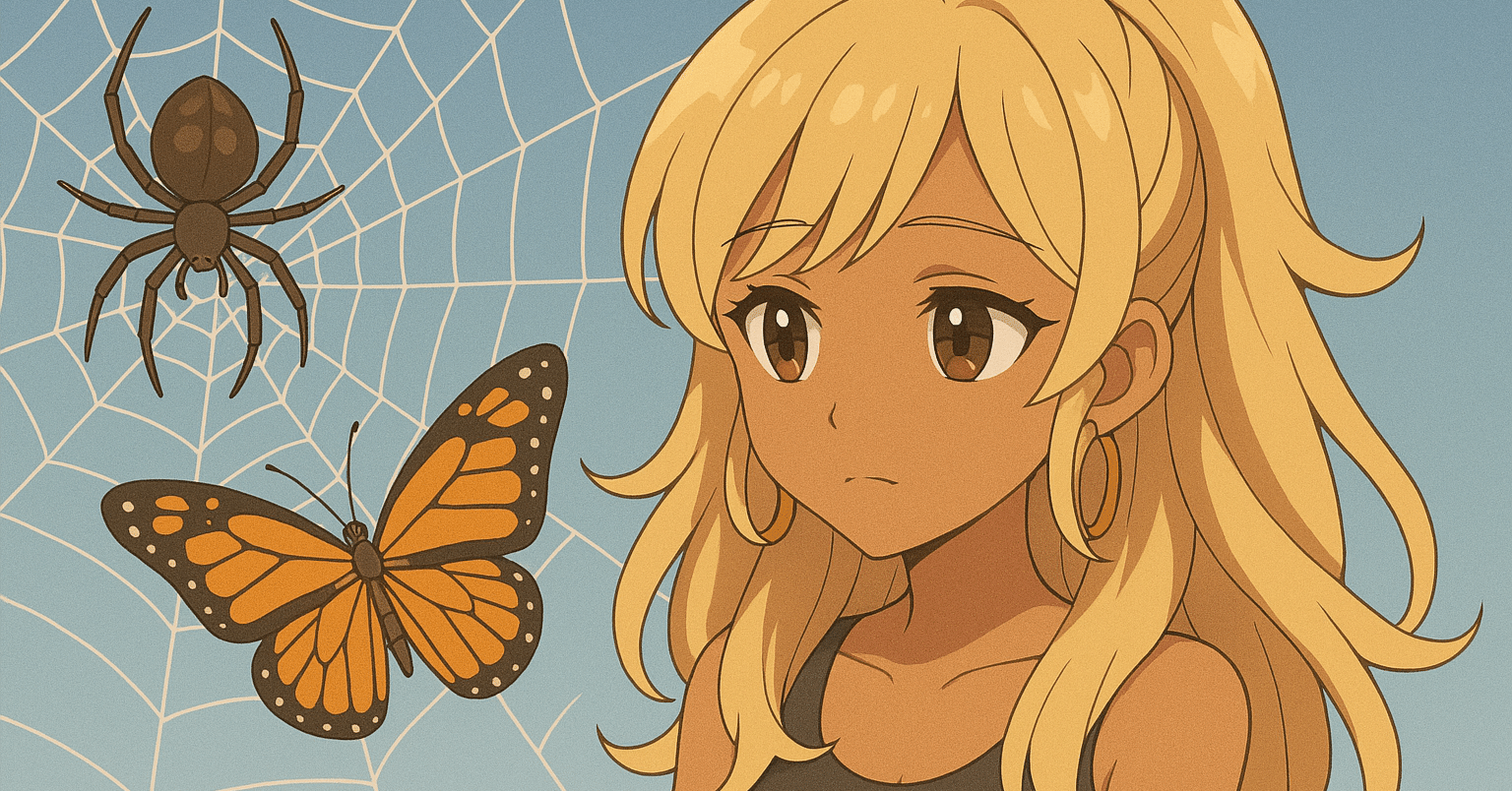 SBCB】C019 鉄地 象嵌 蜘蛛の巣 透かし鍔 箱付 刀装具 武具, image size:1536x804