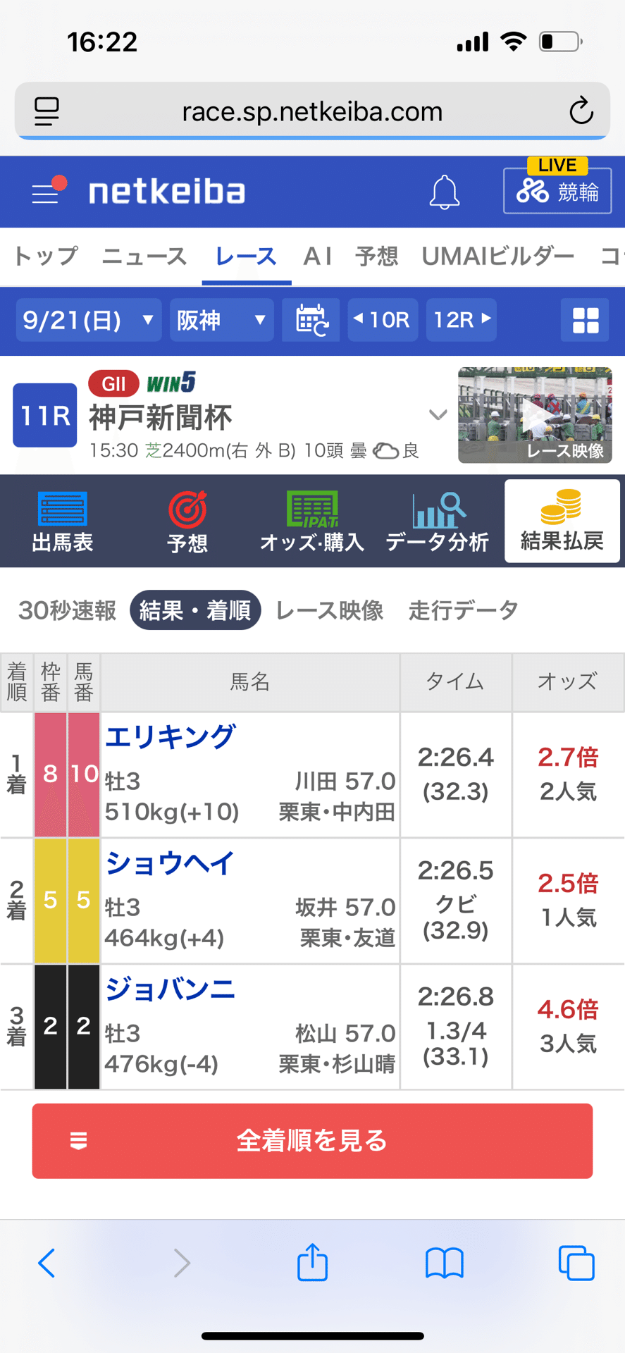 10月4日（土）【凱旋門賞⭐️他推奨SSS⭐️レース（※激レア