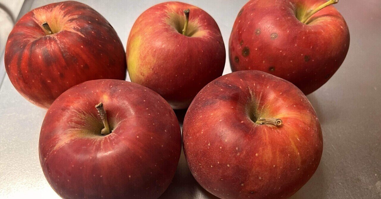 リンゴ5個で幸せになれる｜ちょこふみ