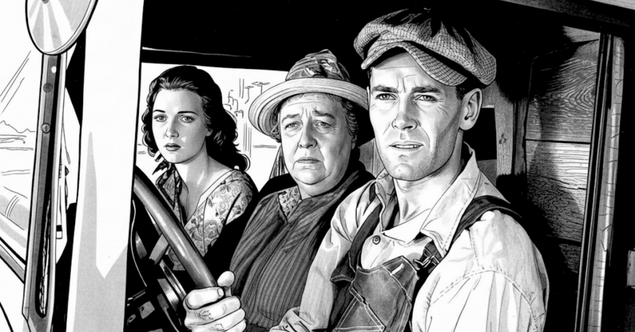 【希少】名画B2ポスター『怒りの葡萄』 ジョン・フォード監督 アカデミー賞 希少】名画B2ポスター『怒りの葡萄』 ジョン・フォード監督