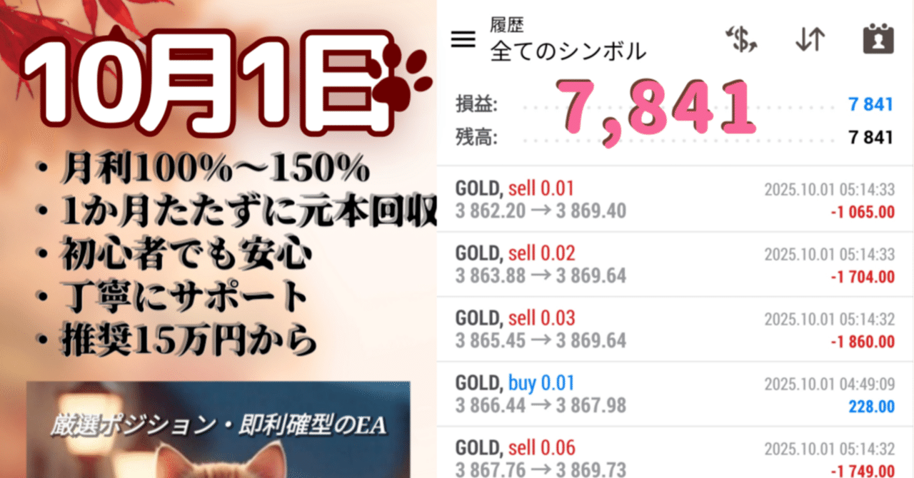 自動売買ツール XM口座専用