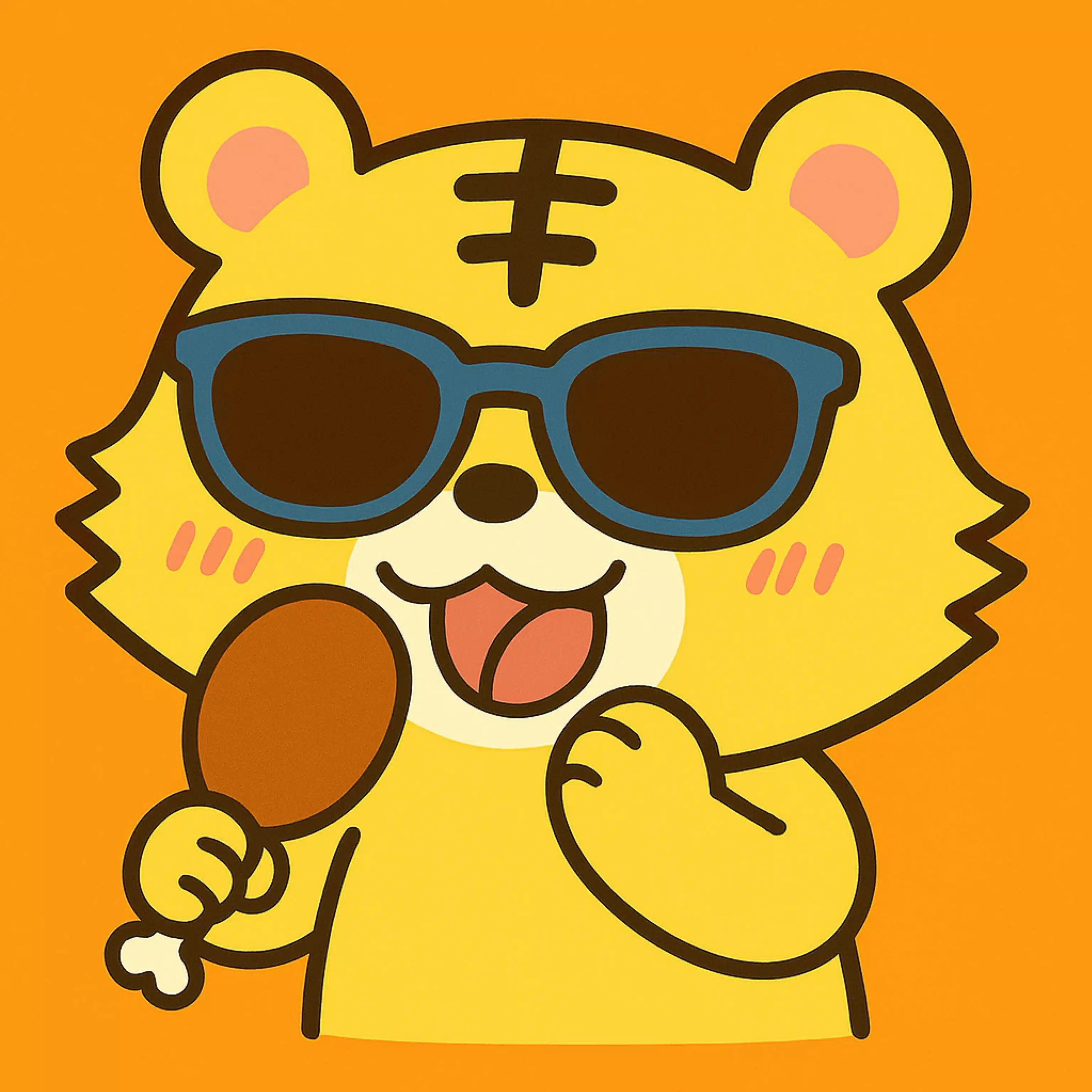 腹ペコ虎