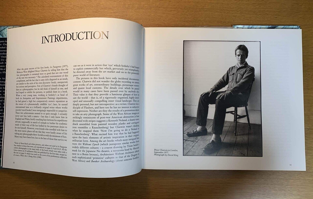 写真集】﻿Bruce Chatwin『The Photographs and Notebooks』｜T2