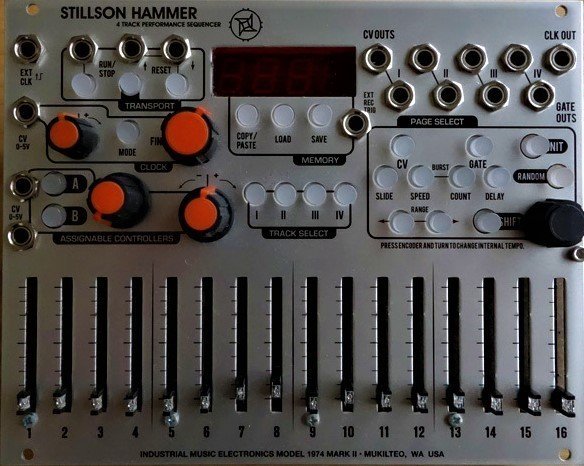 Stillson Hammer MkII CV/Gateシーケンサー【値下げ】