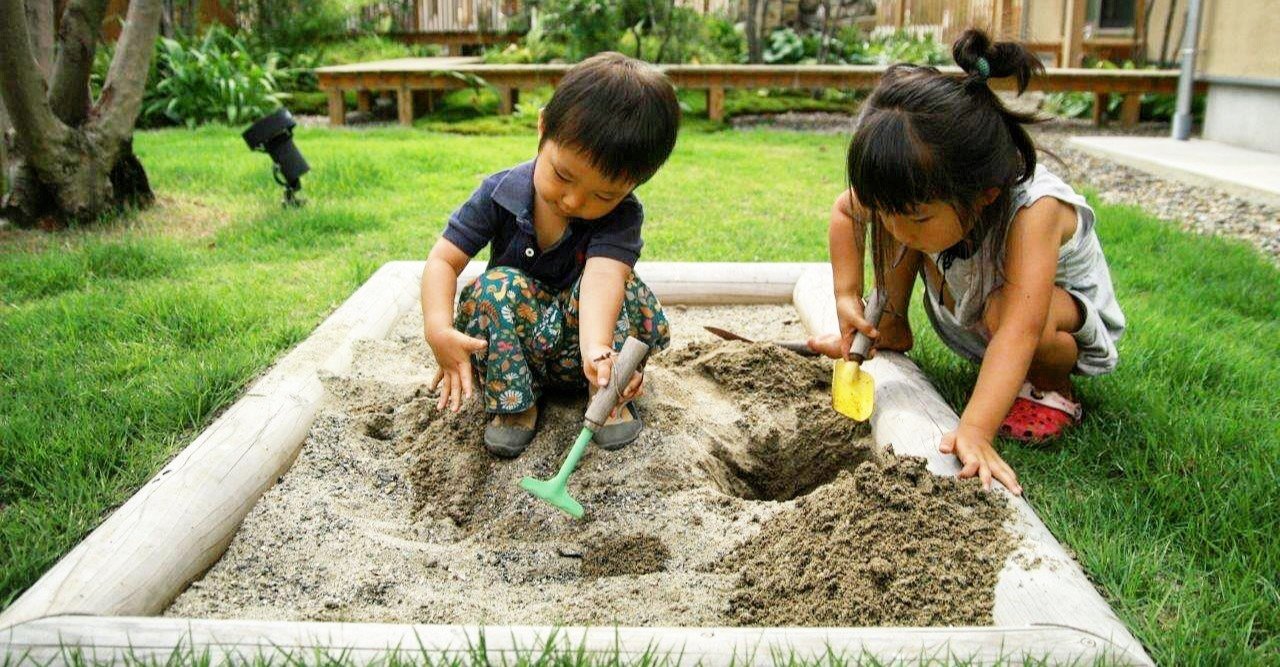 お庭に砂場をつくってみよう Living Design Note
