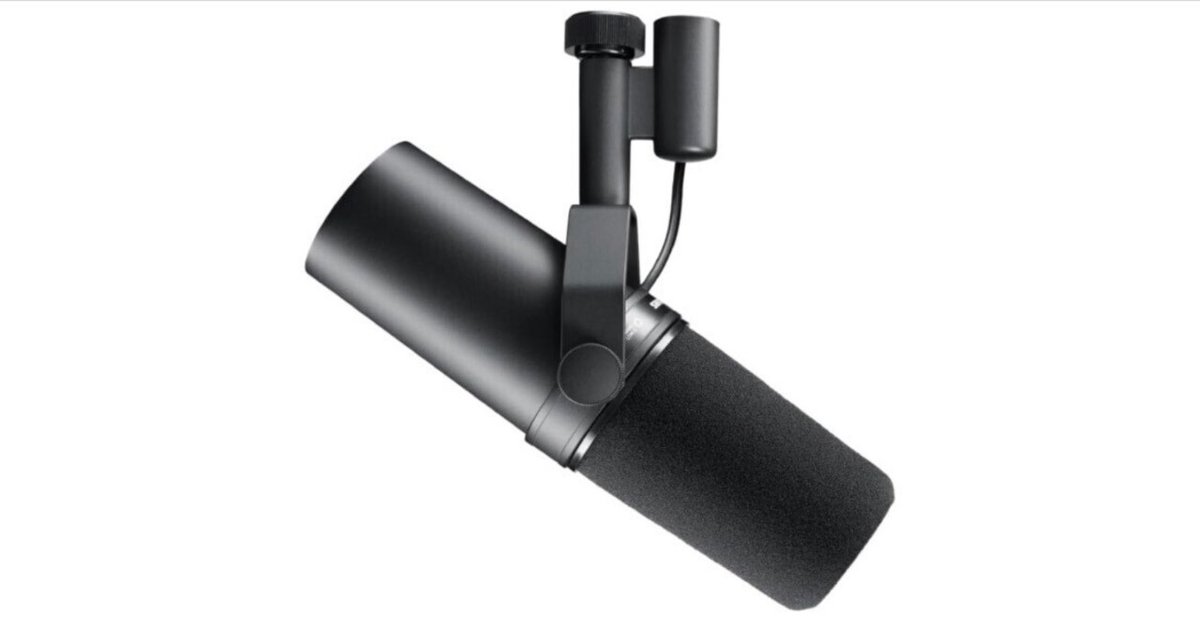SHURE SM7Bが26％オフ！配信・宅録の王道マイクが5万円切りに
