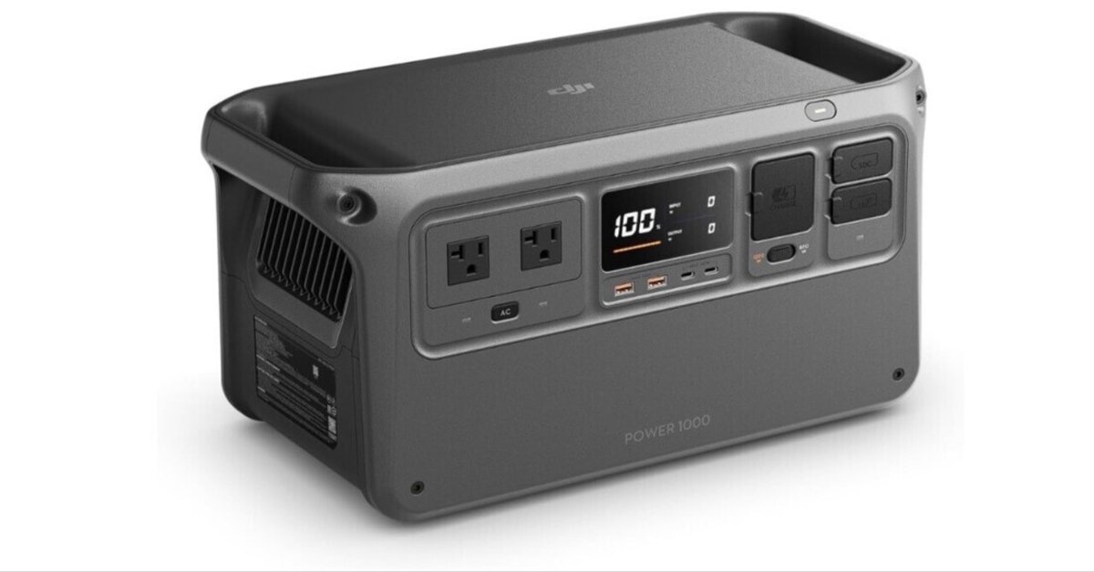 DJI Power 1000 が46％オフ！― 世界最強クラスの静音ポータブル