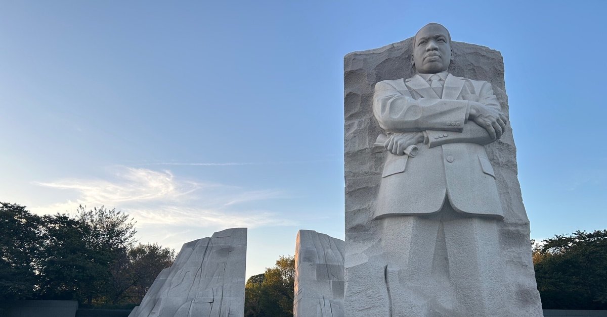 ワシントンD.C観光案内（Martin Luther King, Jr. Memorial）｜栗田さん