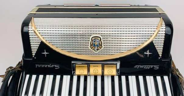 アコーディオンEXCELSIOR 580 ジャンク品】 EXCELSIOR エキセルシャー MODEL 580 37鍵盤 80
