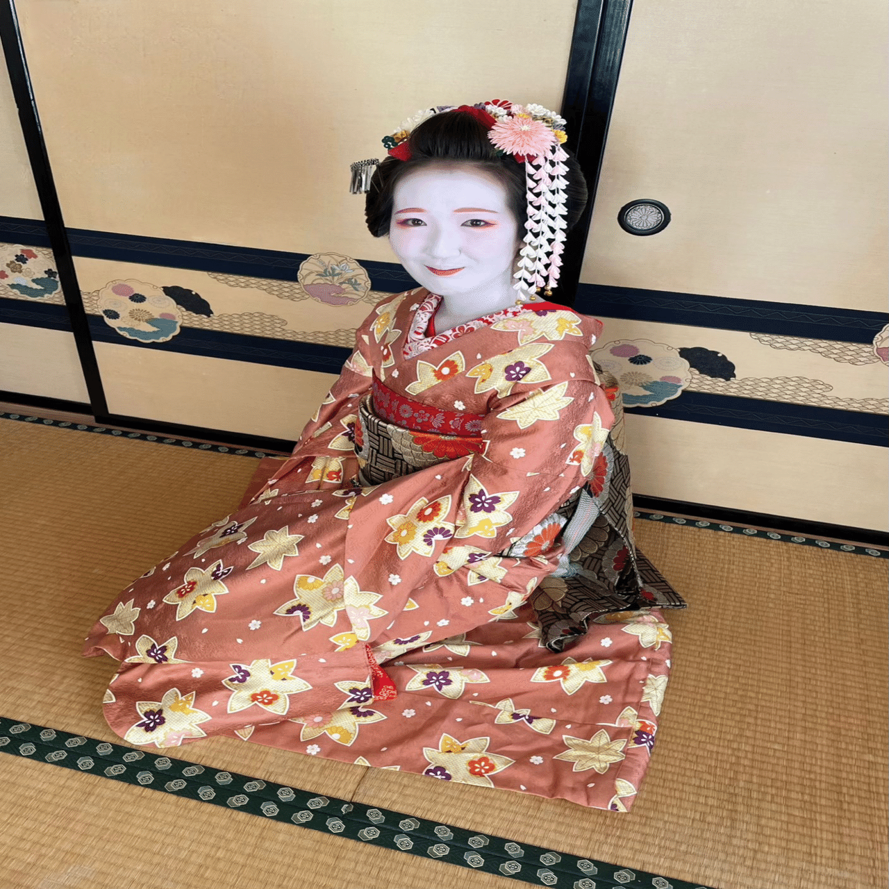 舞妓の花かんざし｜市佳依｜芸妓