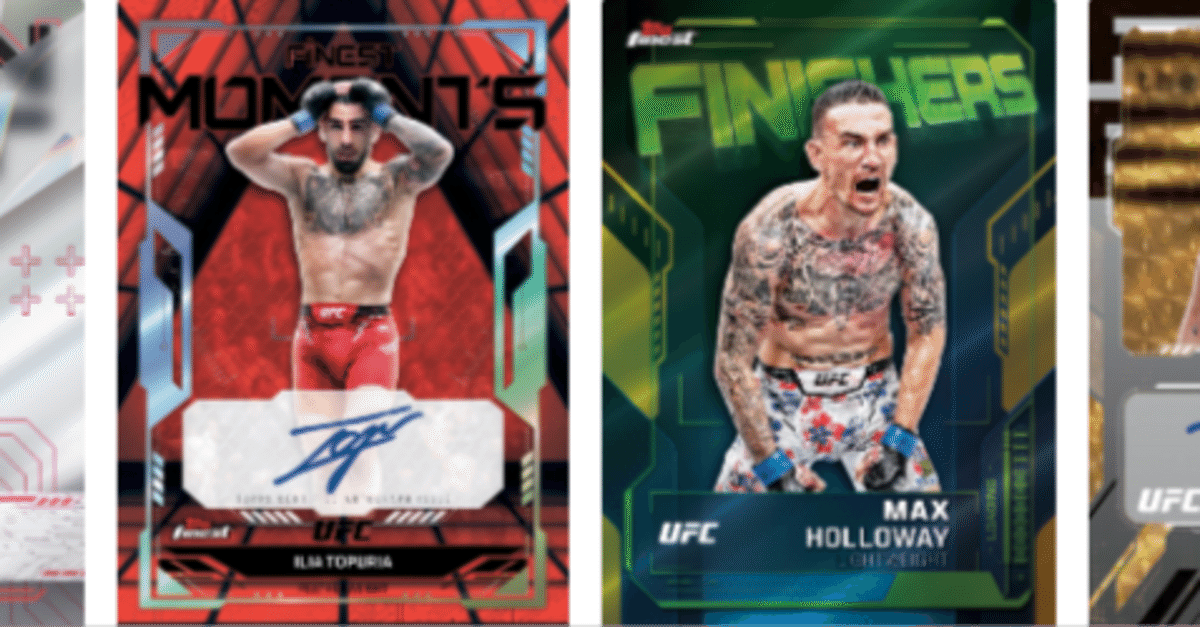 2025 Topps Finest UFC】最新カード完全ガイド｜海ぴょん(朝倉海