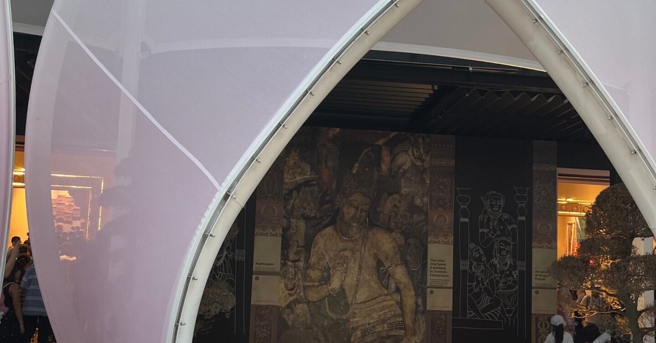 万博2025体験記 #62】白い砂に浮かび上がる神秘の模様 ― インド