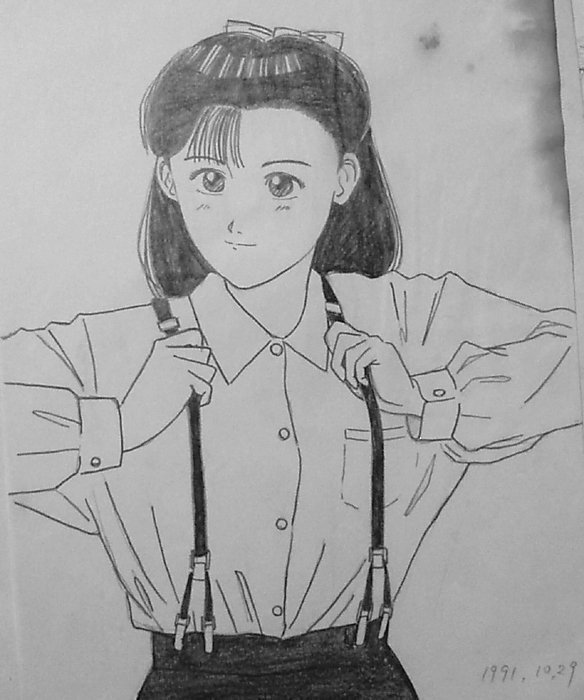 17歳の頃の絵｜若狭たけし【漫画家】