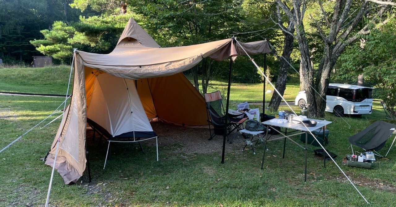 初キャンプに行った話：サーカスTCコンフォートソロ｜yagi