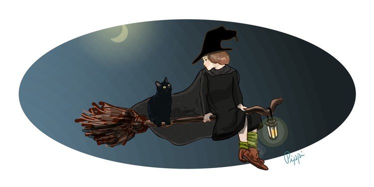 魔女と黒猫　