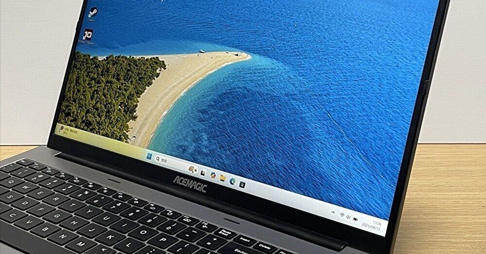 Ryzen 7 7735HSを搭載する16インチノートPC「ACEMAGIC RX16」、実機の