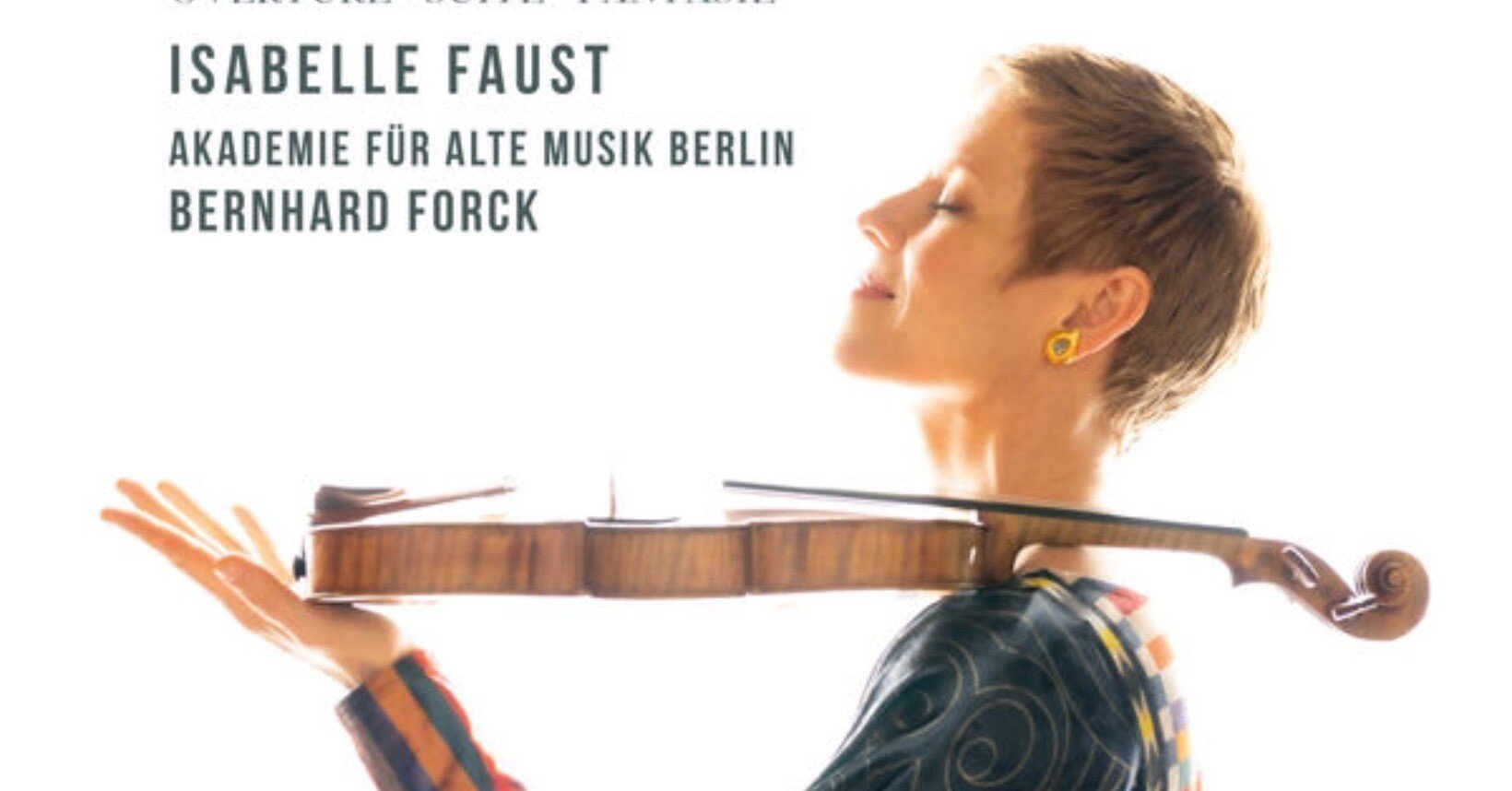 イザベル・ファウストとベルリン古楽アカデミーによるテレマン作品集