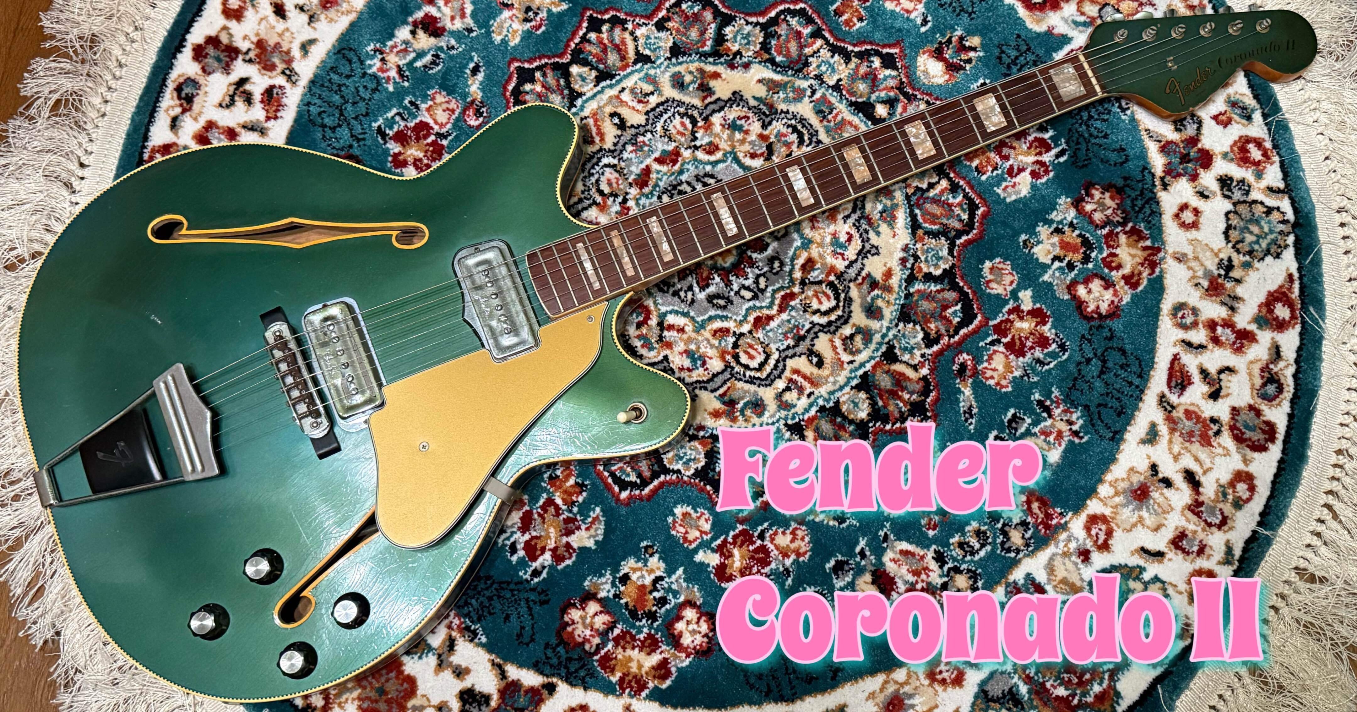 Fender Coronado Ⅱ Lake Placid Blue 1967｜backyardguitars_b.j