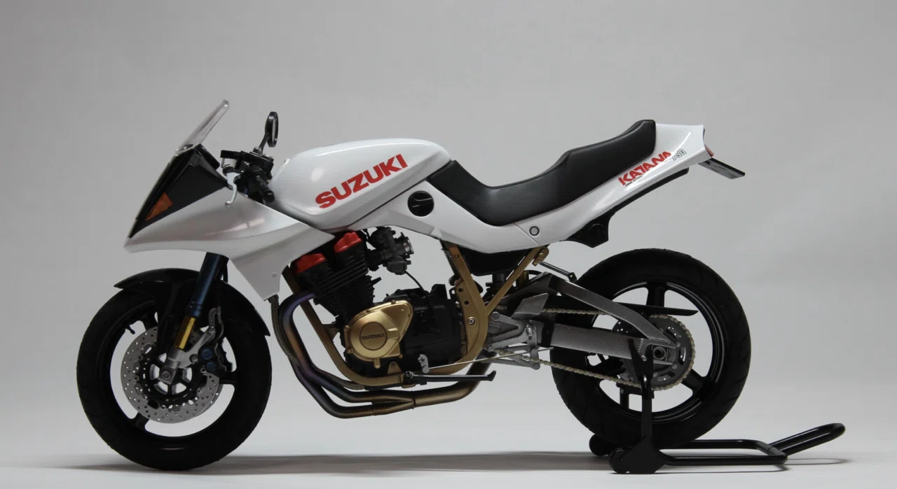 gsx750s3 カウル ブラック/ホワイト 80作目】1/12 GSX750S3 完成｜スイートネイル