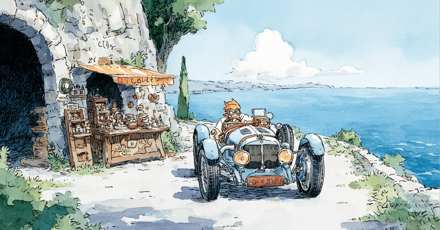 クラシックカーと仙台の穴場カフェ｜アキスケ