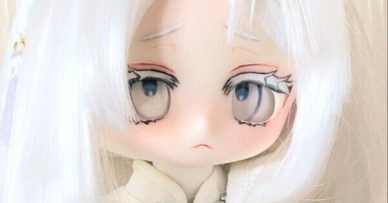 手塗りの顔メイク ブライス用 カスタマイズ 人形 手塗りの顔メイクのフェイスシェルだけ ドールカスタム初めてだけどカスタムメイクしよう！｜fujino