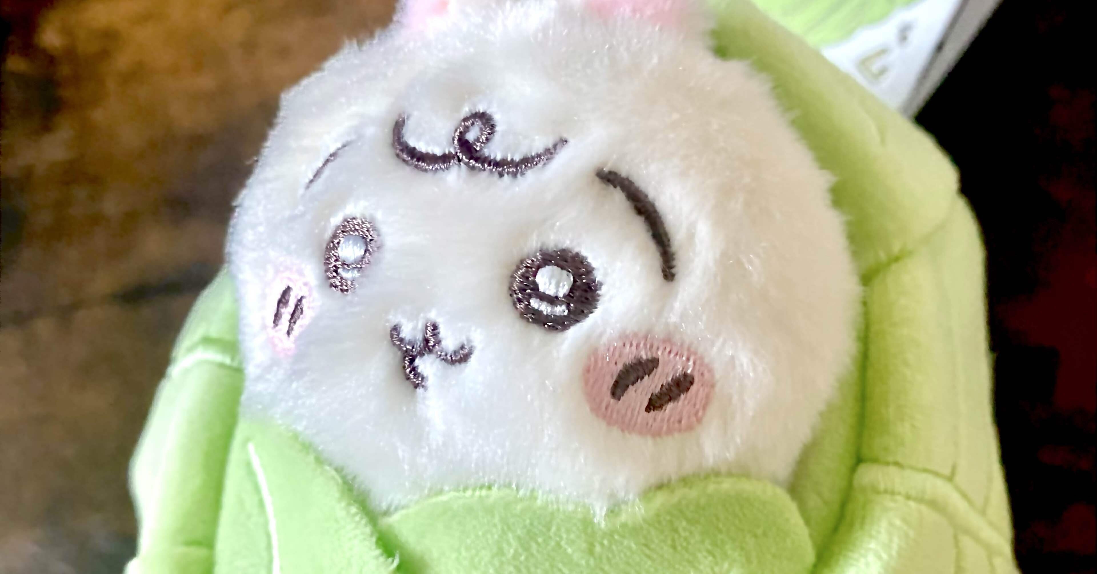 ちいかわランド】キャベツに包まれたうさぎマスコットを実物レビュー