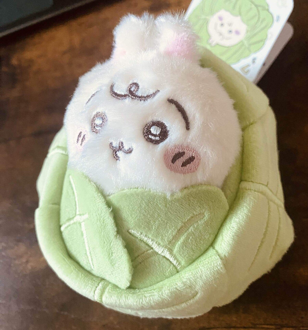 ちいかわランド】キャベツに包まれたうさぎマスコットを実物レビュー