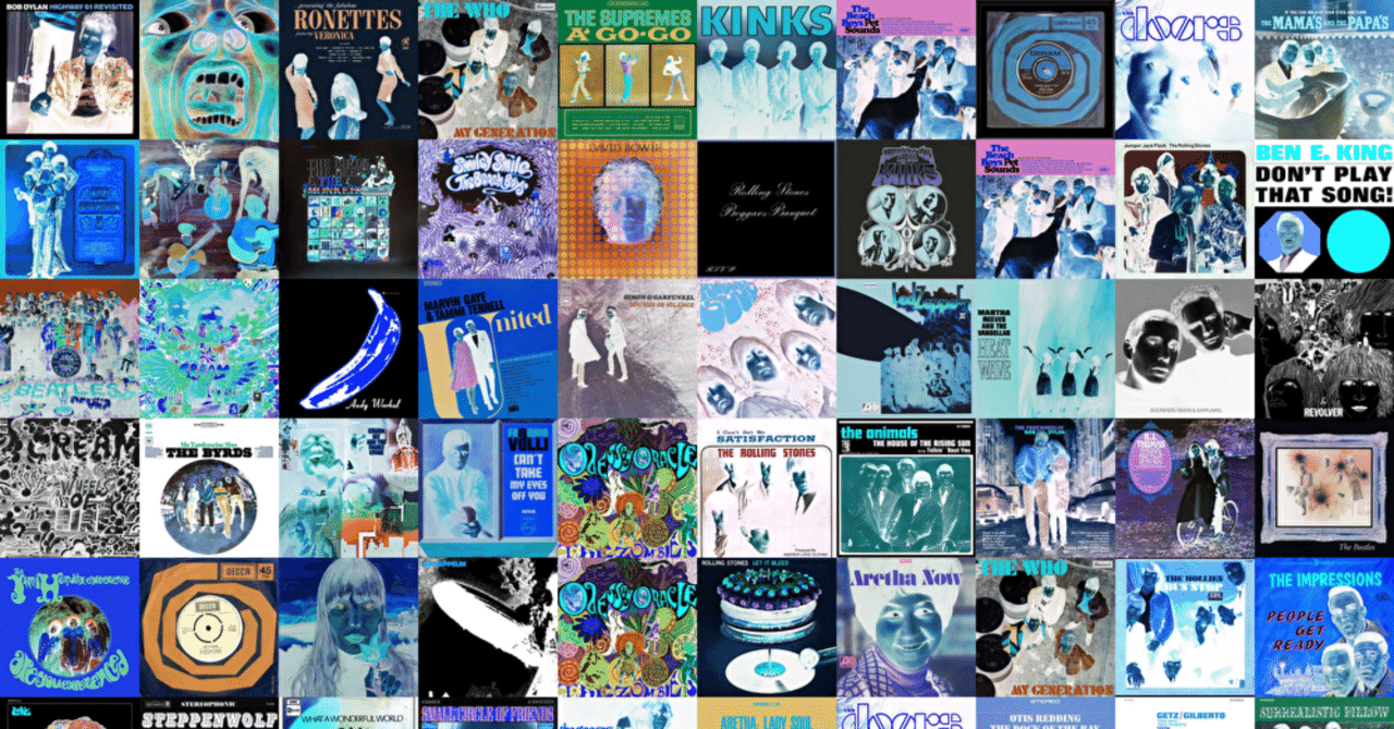 60年代洋楽ベストソング100投票企画の2票以上の曲を振り返る｜与良