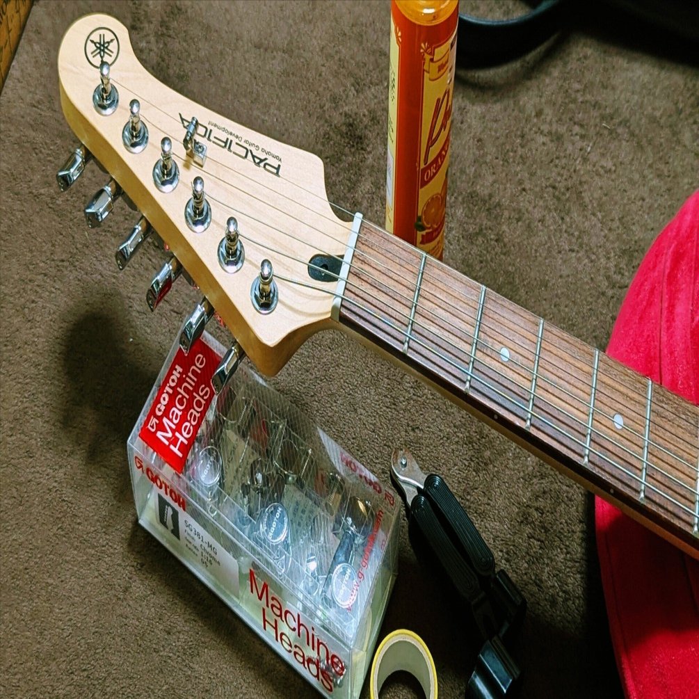 YAMAHA パシフィカ 112V GOTOH製ロックペグ YAMAHA パシフィカ 112V GOTOH製ロックペグ - メルカリ