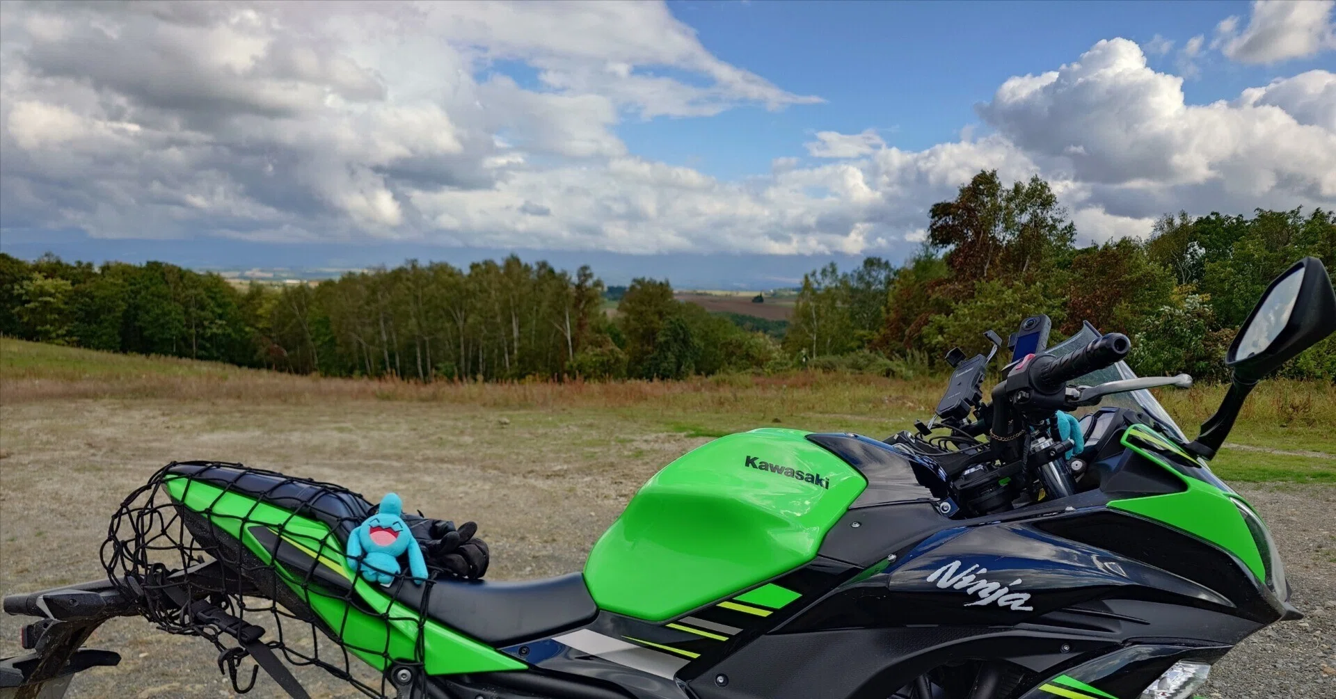 美瑛林道】Ninja650 カワサキ 2023年モデル｜GACKT(FF外)