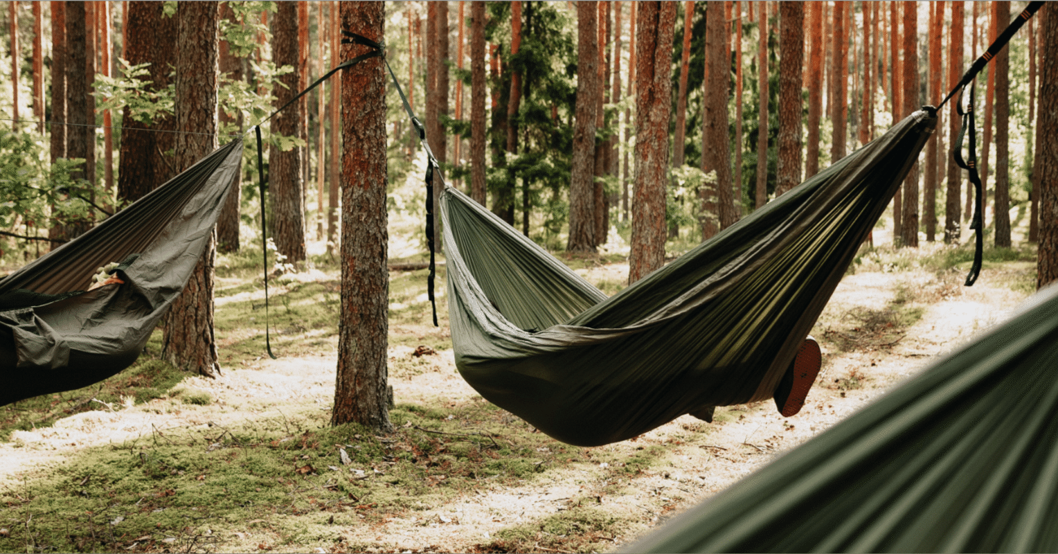 フォレストキューブ折りたたみ超軽量 ハンモックベッド(アウトドア韓国