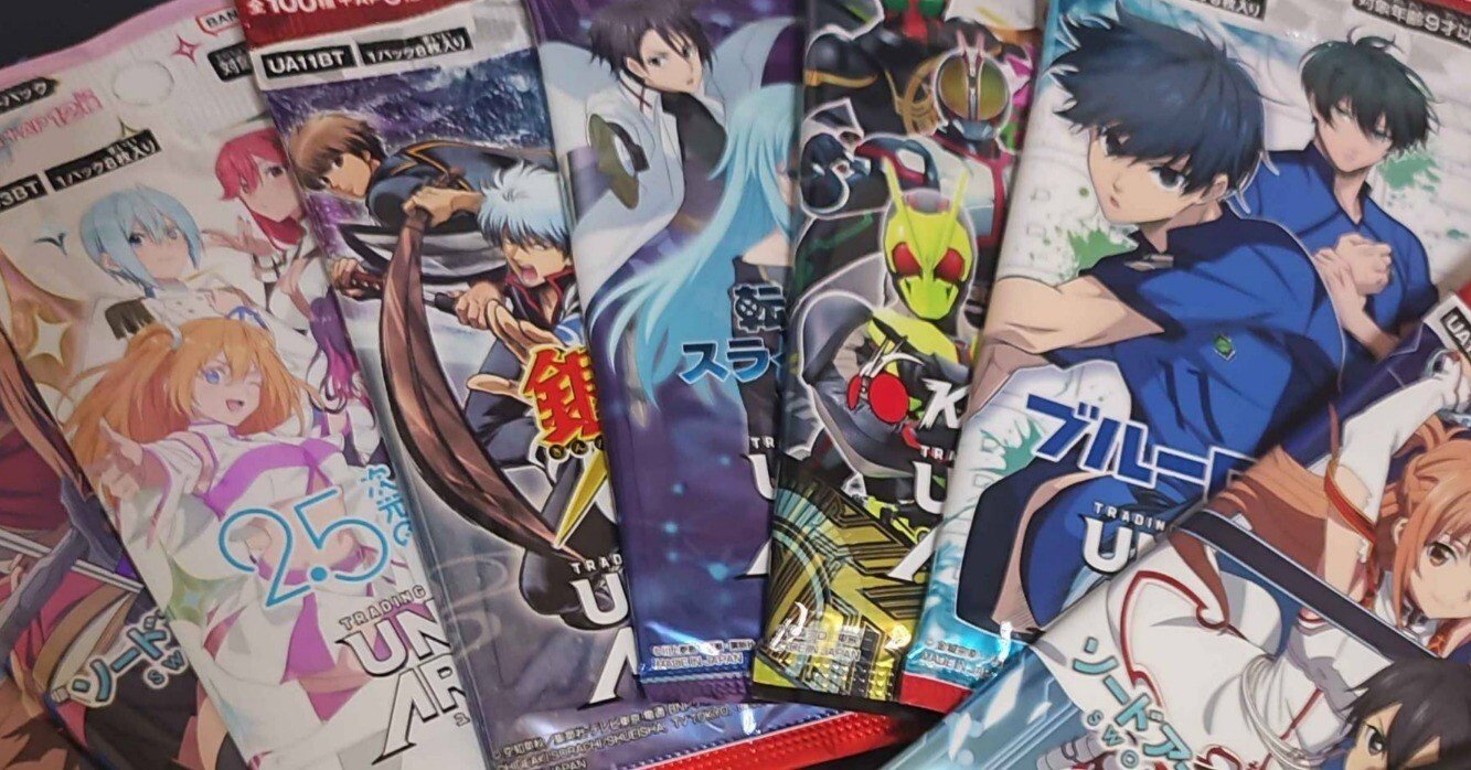 ユニオンアリーナ サーチ法 カード名、レアリティ パラレル 特定可能