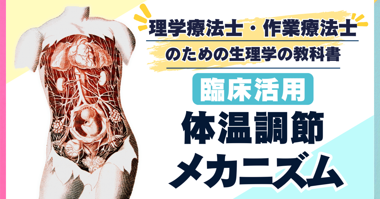 理学療法士・作業療法士向け】患者の「熱っぽい」を見抜く！体温調節の生理学と臨床応用・リスク管理｜療法士活性化委員会