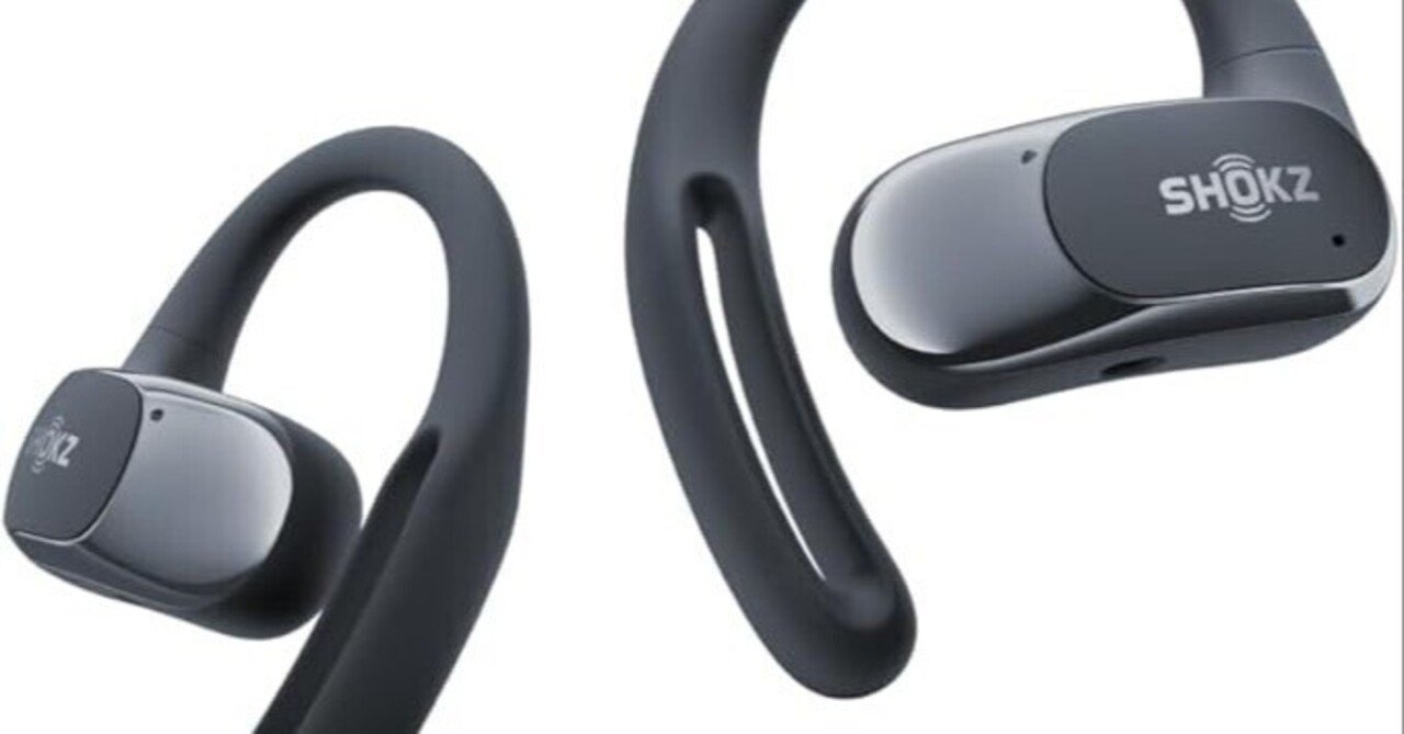 SHOKZ OPENFIT AIR ブラック T511 Shokz OpenFit Air T511 口コミ評判まとめ！音漏れや装着感の実力は