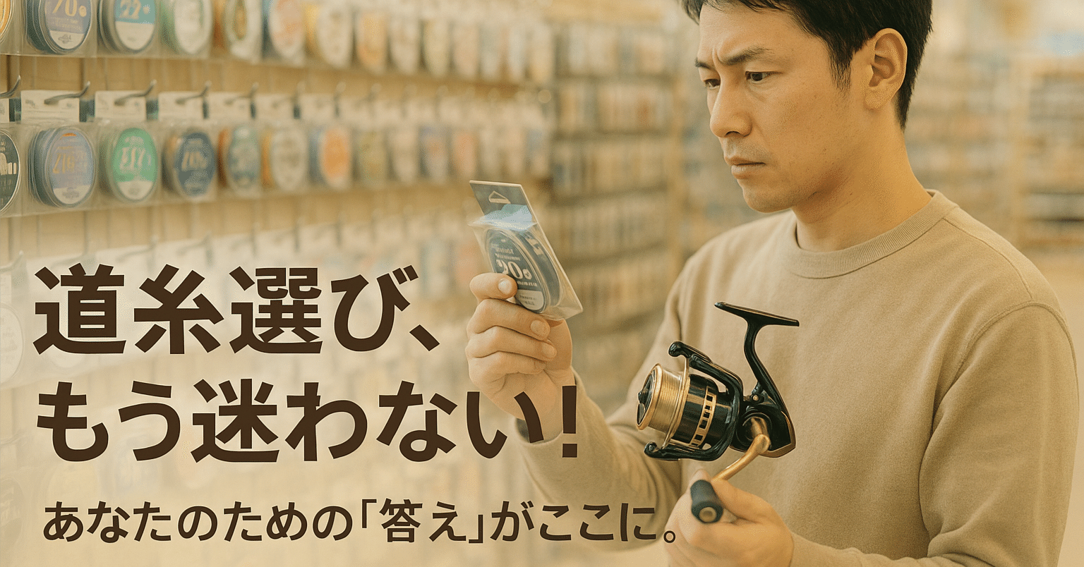 フカセ釣りの道糸】初心者が失敗しない選び方！ベテランが教える最強の