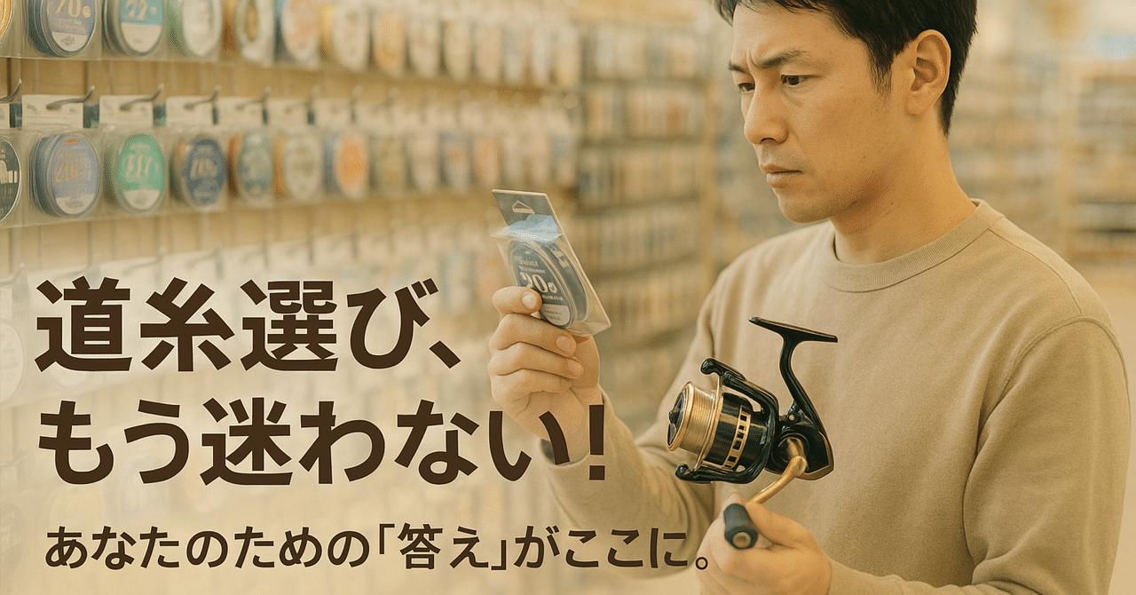 フカセ釣りの道糸】初心者が失敗しない選び方！ベテランが教える最強の