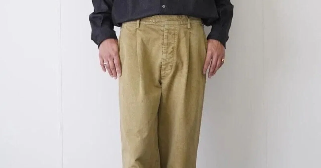 20年は穿けそうな、AURALEEの特別なチノパン。【2025 A/W】AURALEE