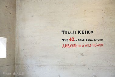 （やっと！）10月にギャラリーみずのそらで開催した第40回個展「A Heaven in A Wild Flower」の会場写真をBlogにアップしました→ http://tsujikeiko.blogspot.jp/2015/01/mzn.html