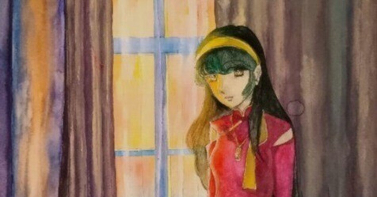 大昔に描いたオリジナルアナログイラストを投稿してみた｜ほなみ