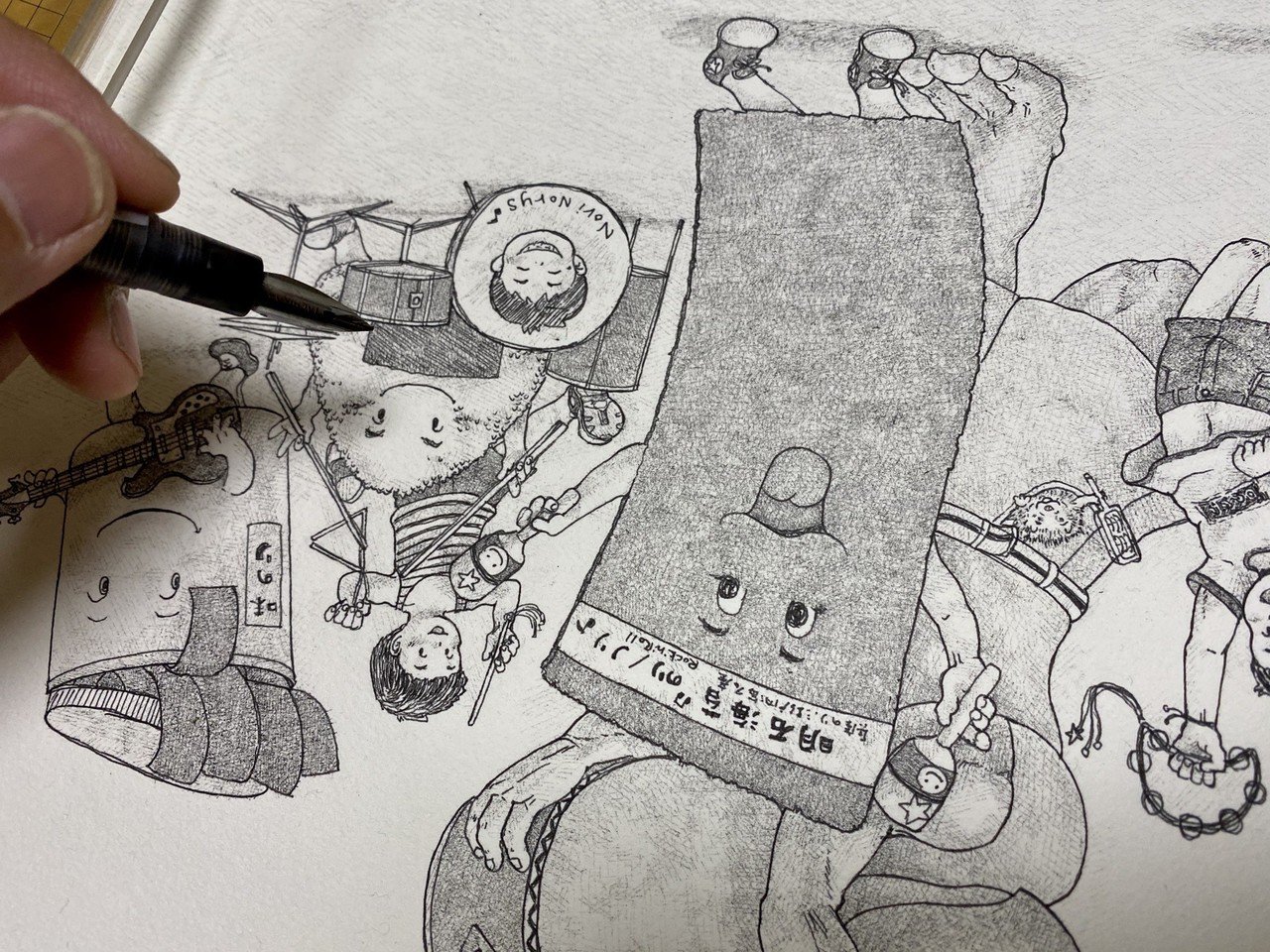 雨の日は 愛用ペンのインクの出が良い Masa 絵 制作 英語 Toeic などの記録 Note 雨の日は 愛用ペンのインクの出が良い Masa 絵 制作 英語 Toeic などの記録 Note