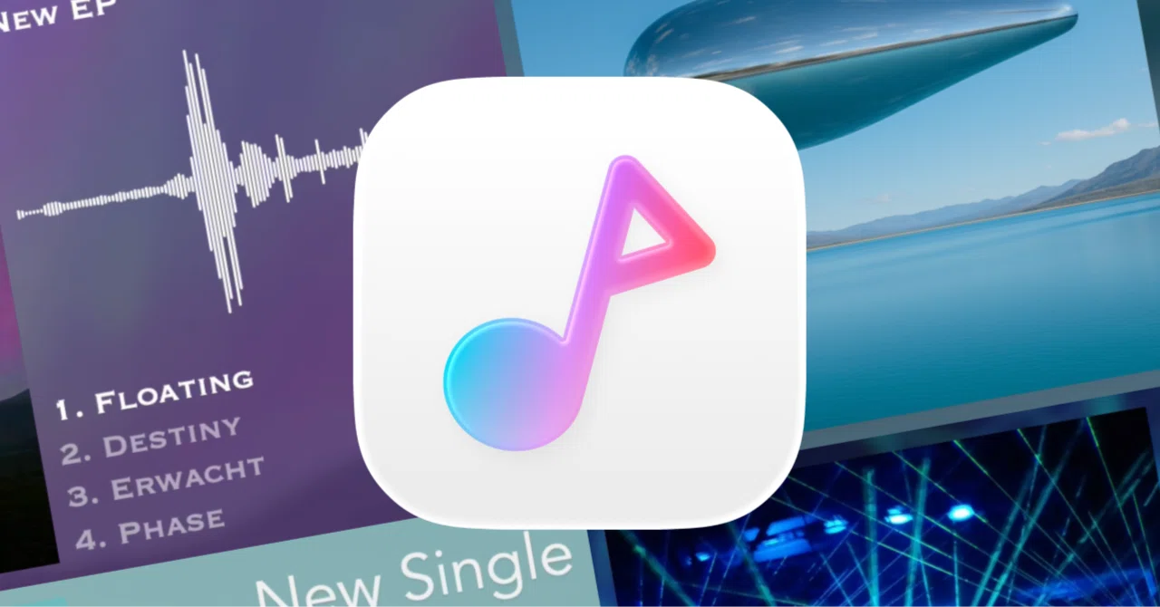 音楽とジャケットからかっこいいミュージックビデオを作ろう！iOS 